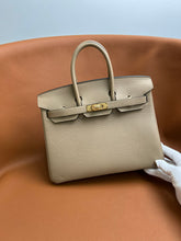 Hermès Birkin 25 Retourne in Trench Togo Leather (Gold Hardware)