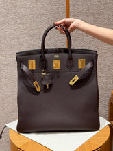 Hermès Large Birkin HAC 40cm Men's Tote in Premium Chocolate Brown Togo Cowhide