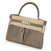Hermès Kelly Lakis 32 cm pomari swift Italian imported swift leather