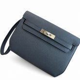 Hermès Kelly Depeches 25 clutch, Epsom leather (with additional shoulder strap), can be worn cross-body, can be carried by hand or on the wrist, daily needs, seamless switch between business/leisure - centra