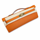 Hermès Kelly Cut 31 Clutch Epsom Leather Picture Orange
