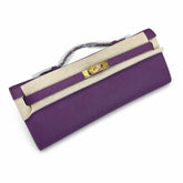 Hermès Kelly Cut 31 Clutch Epsom Leather Picture Anemone