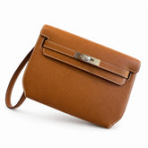 Hermès Kelly Depeches 25 clutch, Epsom leather (with additional shoulder strap), can be worn cross-body, can be carried by hand or on the wrist, daily needs, seamless switch between business/leisure - centra