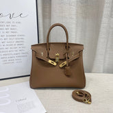 Hermès Etoupe Epsom Birkin 25 Sellier Palladium Hardware