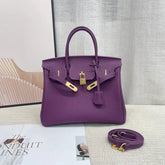 Hermès Birkin bag made of extremely Epsom Birkin 35 Anemone