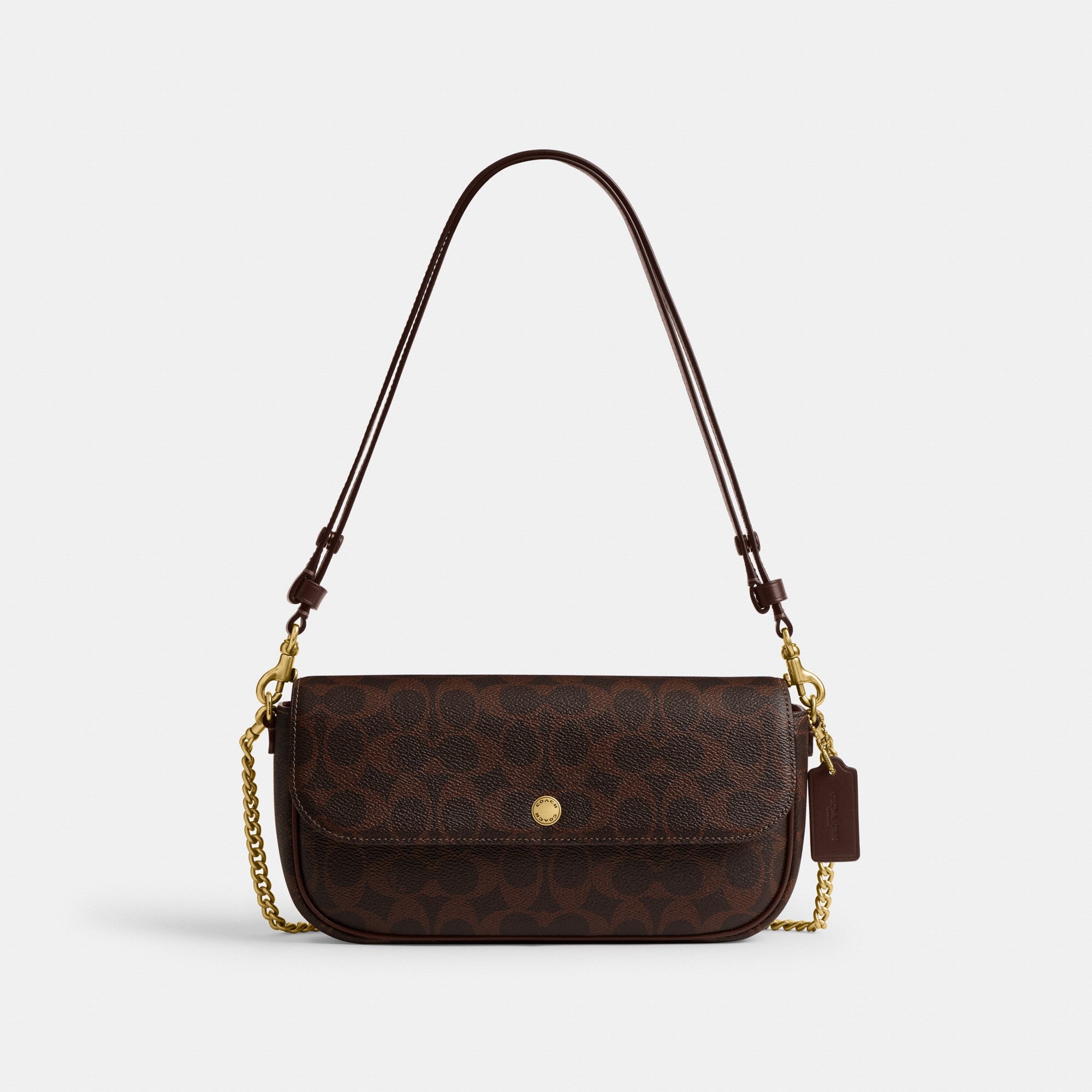 Brook Flap Chain Bag In Signature Canvas