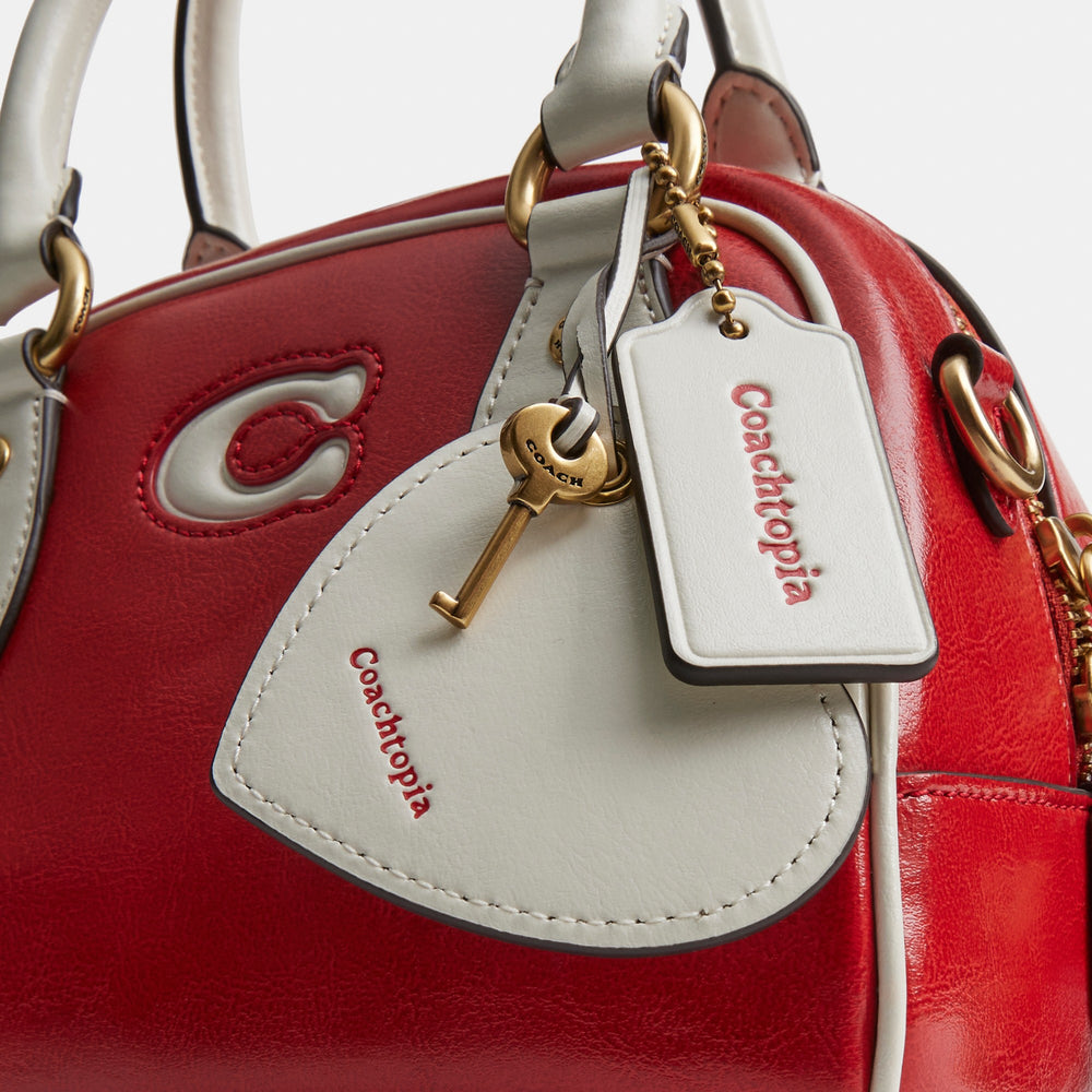 Bowling Top Handle Bag