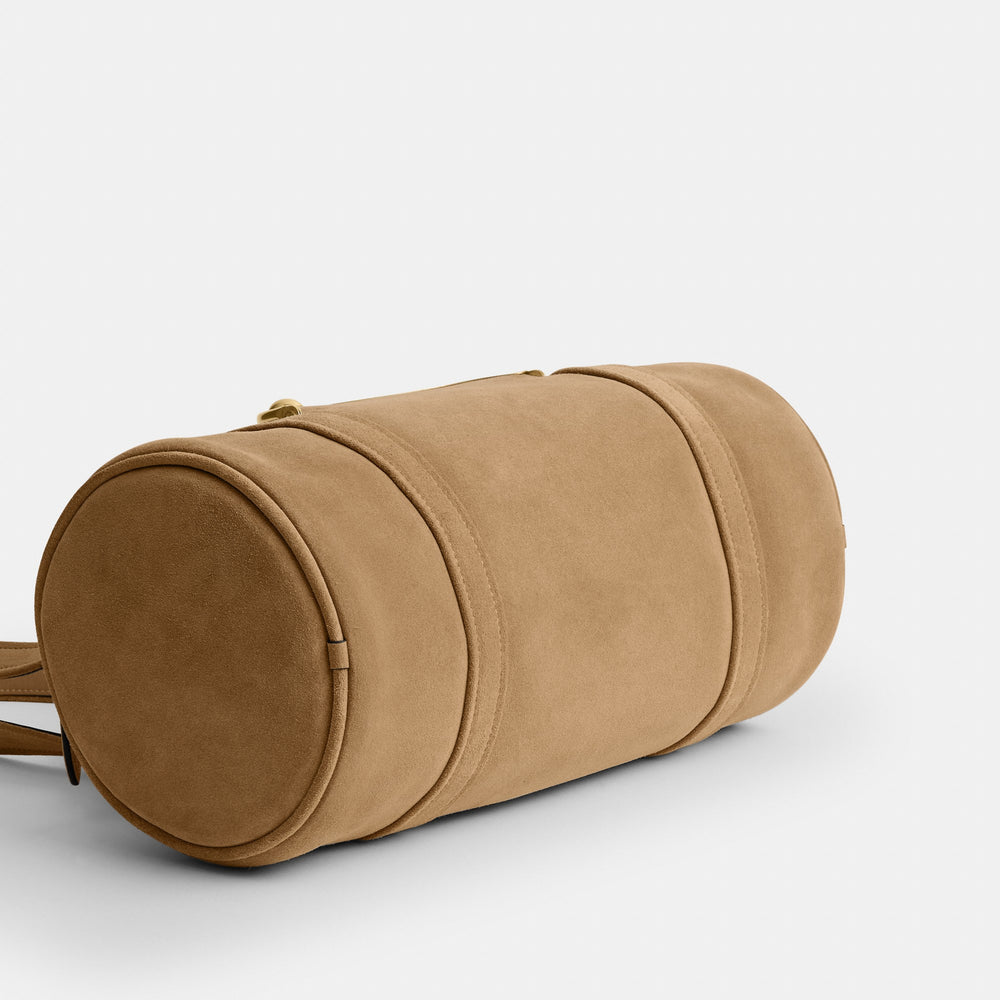 Kisslock Barrel Bag