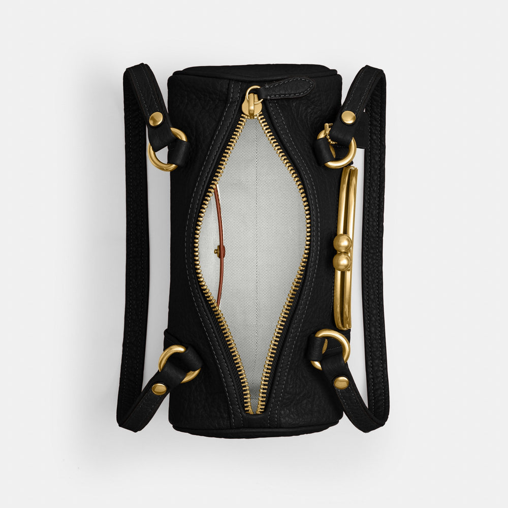Kisslock Barrel Bag 28