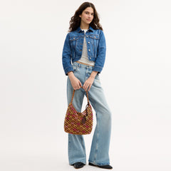 Brooklyn Shoulder Bag 28 With Wooden Beading