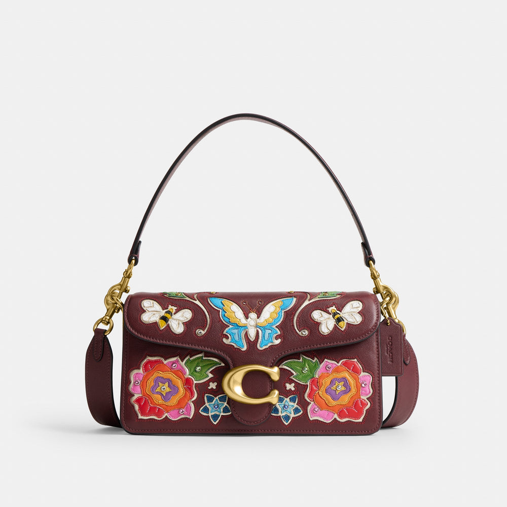 Tabby Shoulder Bag 26 With American Craft Inlay