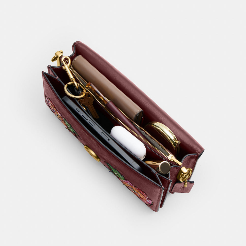 Tabby Shoulder Bag 26 With American Craft Inlay