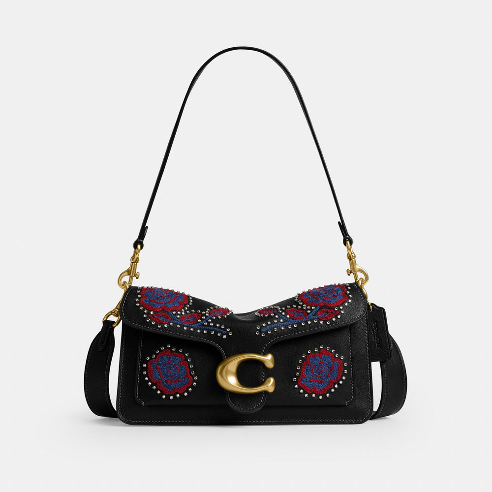 Tabby Shoulder Bag 26 With Embroidered Americana