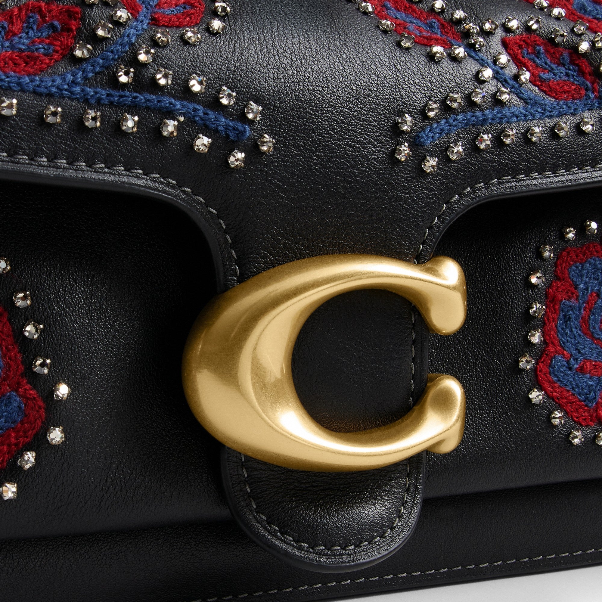 Tabby Shoulder Bag 26 With Embroidered Americana