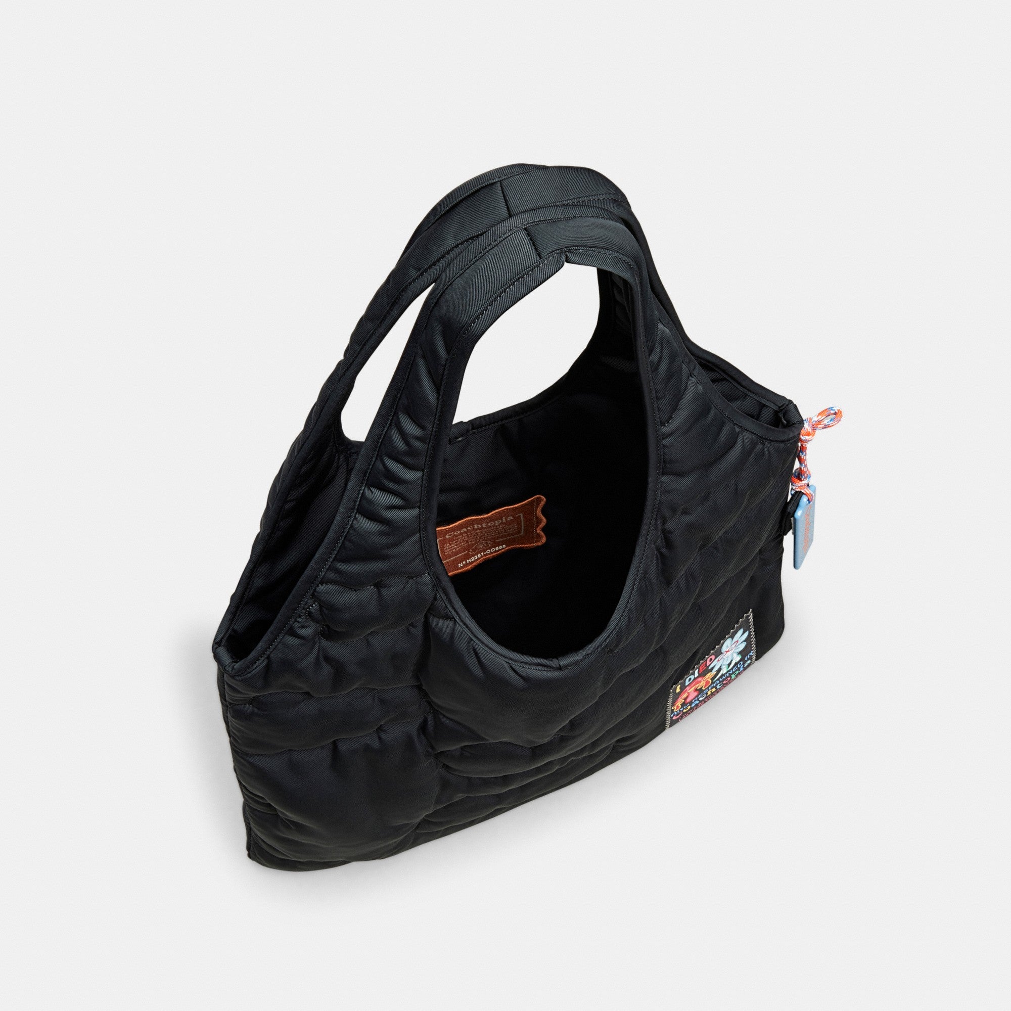 Coachtopia Loop Flat Tote With Cloud Quilting