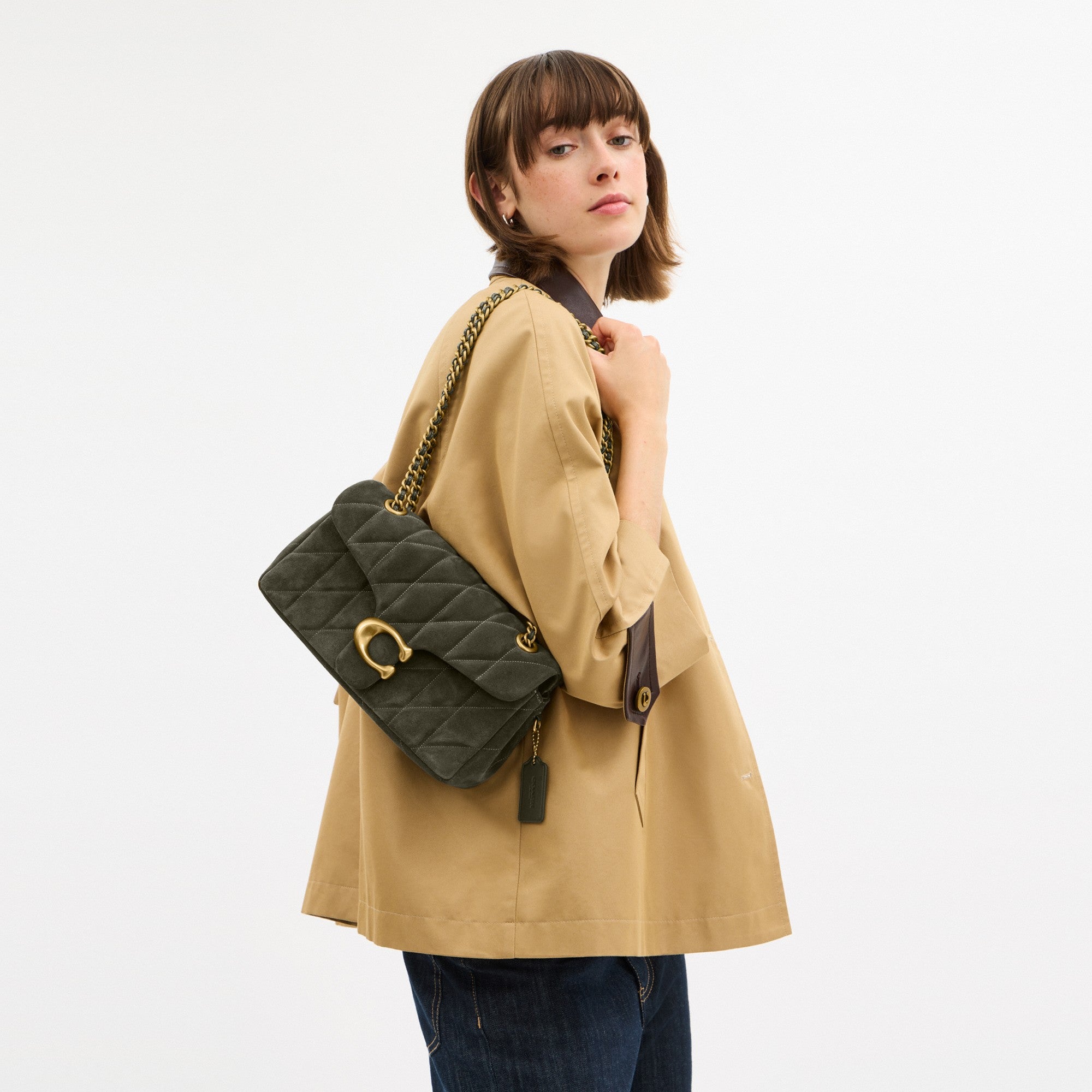 Tabby Shoulder Bag 26 With Quilting
