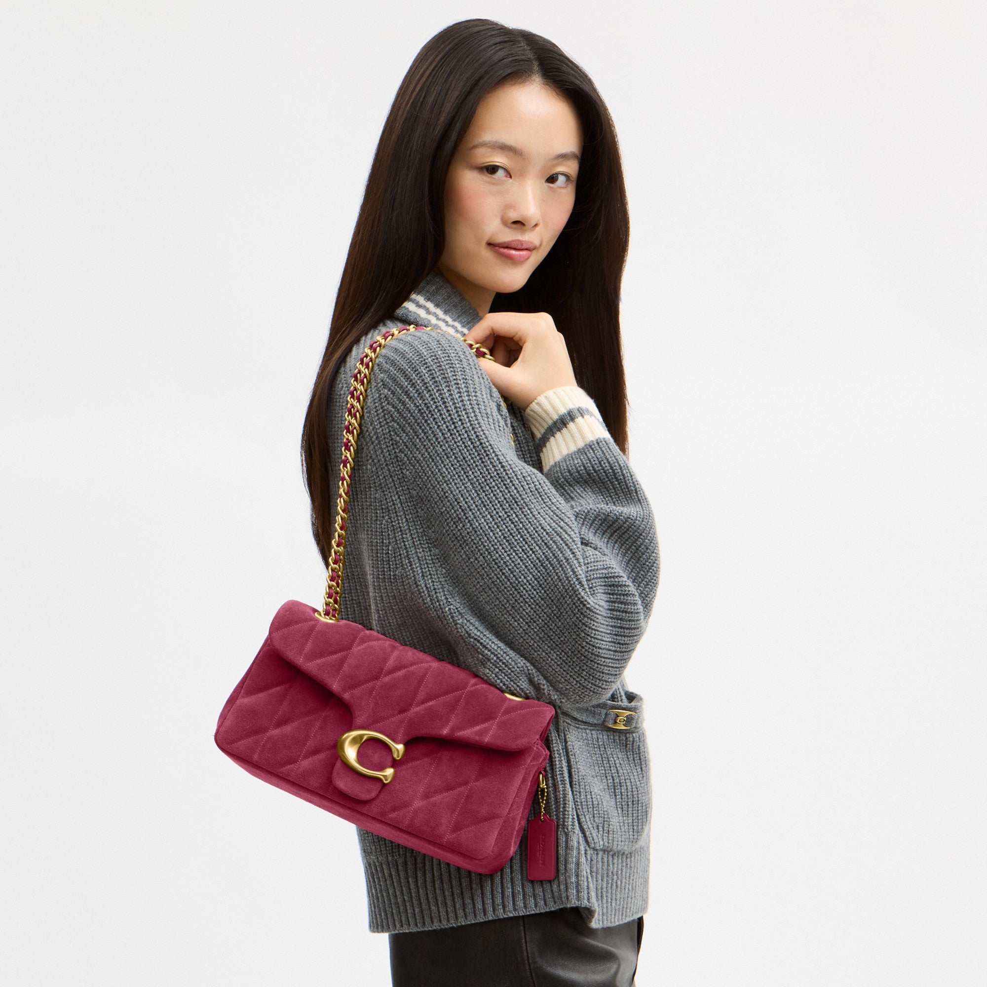 Tabby Shoulder Bag 26 With Quilting