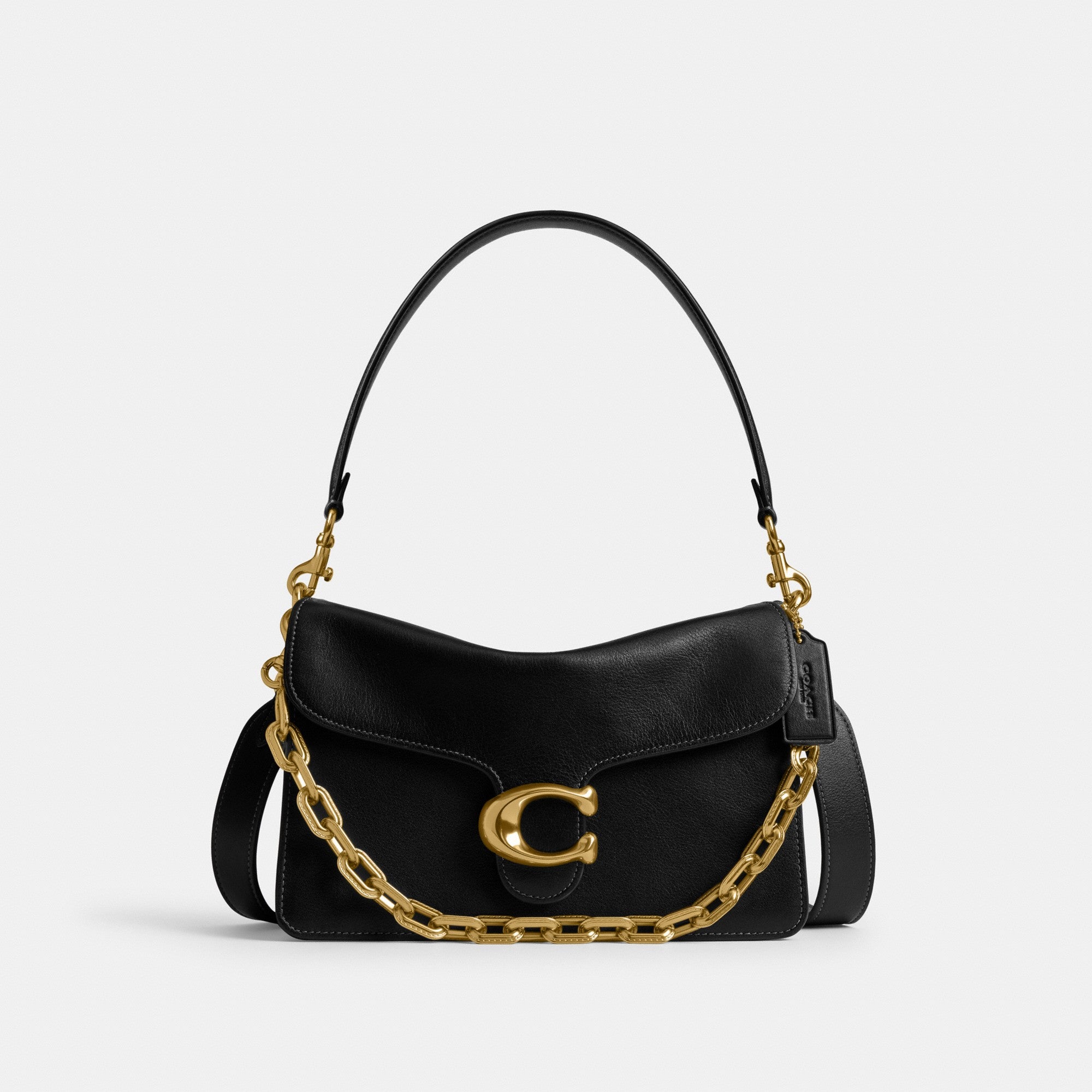 Chain Tabby Shoulder Bag With Quilting